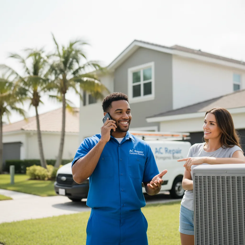 AC Repair Pompano Beach customer support in Peckville